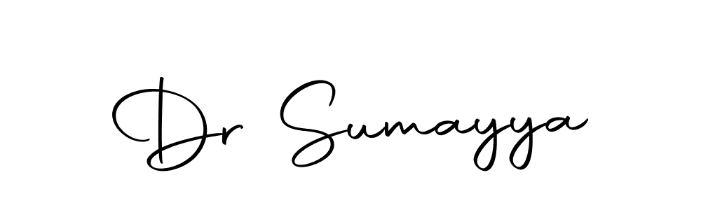 Here are the top 10 professional signature styles for the name Dr Sumayya. These are the best autograph styles you can use for your name. Dr Sumayya signature style 10 images and pictures png