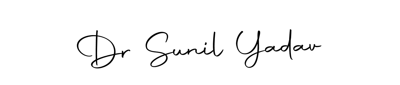 Dr Sunil Yadav stylish signature style. Best Handwritten Sign (Autography-DOLnW) for my name. Handwritten Signature Collection Ideas for my name Dr Sunil Yadav. Dr Sunil Yadav signature style 10 images and pictures png