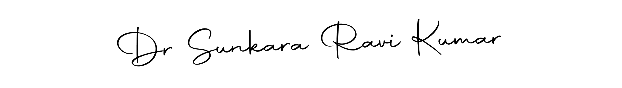 Make a beautiful signature design for name Dr Sunkara Ravi Kumar. Use this online signature maker to create a handwritten signature for free. Dr Sunkara Ravi Kumar signature style 10 images and pictures png