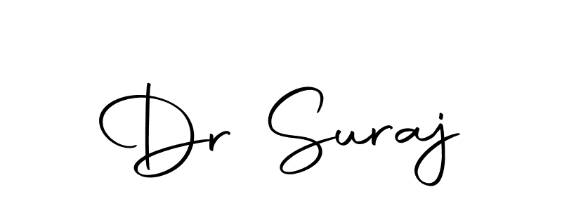 Make a beautiful signature design for name Dr Suraj. With this signature (Autography-DOLnW) style, you can create a handwritten signature for free. Dr Suraj signature style 10 images and pictures png