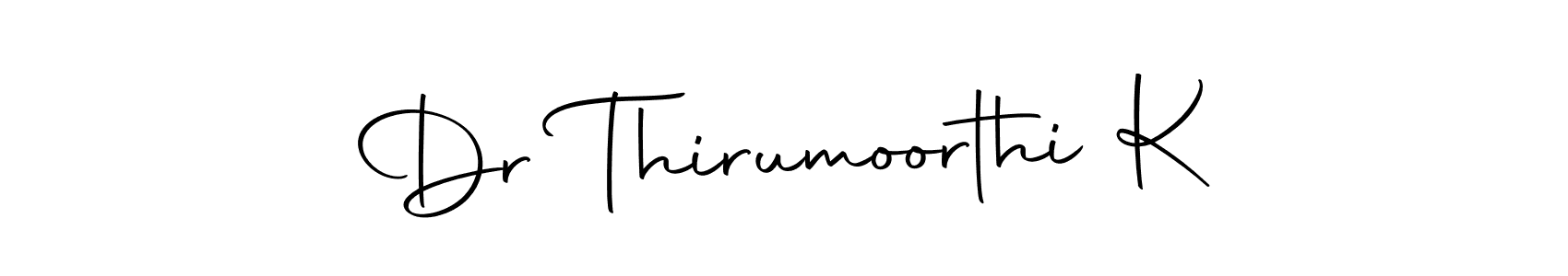 You can use this online signature creator to create a handwritten signature for the name Dr Thirumoorthi K. This is the best online autograph maker. Dr Thirumoorthi K signature style 10 images and pictures png