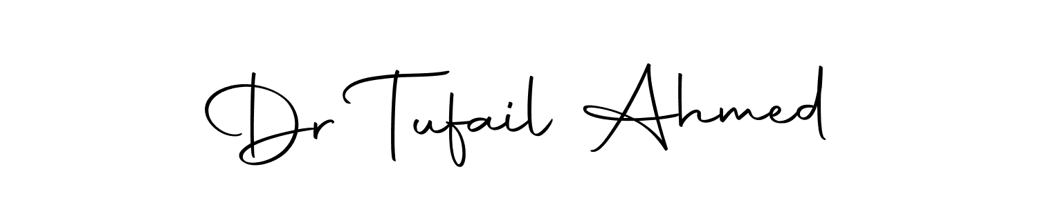 Design your own signature with our free online signature maker. With this signature software, you can create a handwritten (Autography-DOLnW) signature for name Dr Tufail Ahmed. Dr Tufail Ahmed signature style 10 images and pictures png