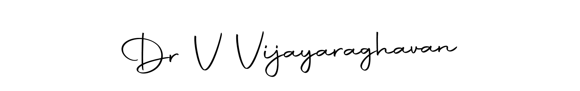 The best way (Autography-DOLnW) to make a short signature is to pick only two or three words in your name. The name Dr V Vijayaraghavan include a total of six letters. For converting this name. Dr V Vijayaraghavan signature style 10 images and pictures png