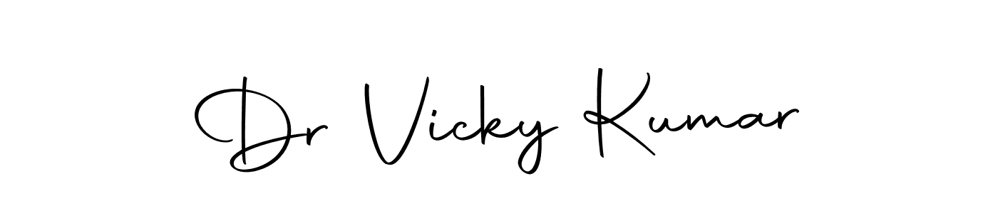 Make a beautiful signature design for name Dr Vicky Kumar. Use this online signature maker to create a handwritten signature for free. Dr Vicky Kumar signature style 10 images and pictures png