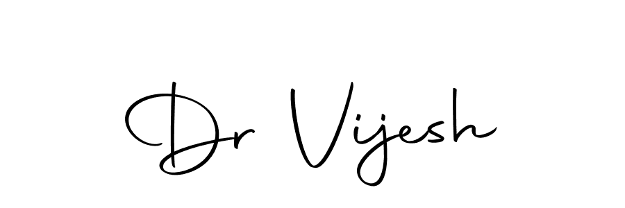 Also we have Dr Vijesh name is the best signature style. Create professional handwritten signature collection using Autography-DOLnW autograph style. Dr Vijesh signature style 10 images and pictures png