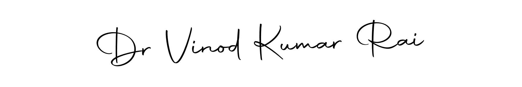 It looks lik you need a new signature style for name Dr Vinod Kumar Rai. Design unique handwritten (Autography-DOLnW) signature with our free signature maker in just a few clicks. Dr Vinod Kumar Rai signature style 10 images and pictures png