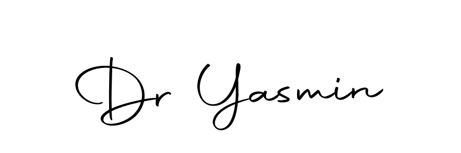 Dr Yasmin stylish signature style. Best Handwritten Sign (Autography-DOLnW) for my name. Handwritten Signature Collection Ideas for my name Dr Yasmin. Dr Yasmin signature style 10 images and pictures png