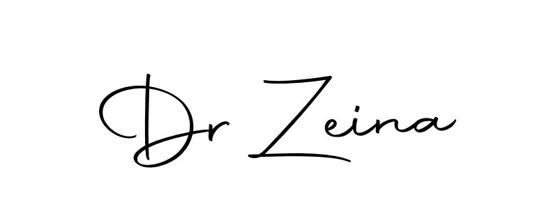 Make a beautiful signature design for name Dr Zeina. Use this online signature maker to create a handwritten signature for free. Dr Zeina signature style 10 images and pictures png