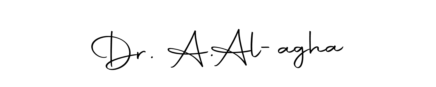 Also You can easily find your signature by using the search form. We will create Dr. A.  Al-agha name handwritten signature images for you free of cost using Autography-DOLnW sign style. Dr. A.  Al-agha signature style 10 images and pictures png