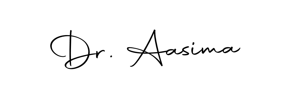 Similarly Autography-DOLnW is the best handwritten signature design. Signature creator online .You can use it as an online autograph creator for name Dr. Aasima. Dr. Aasima signature style 10 images and pictures png