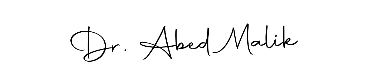 Use a signature maker to create a handwritten signature online. With this signature software, you can design (Autography-DOLnW) your own signature for name Dr. Abed Malik. Dr. Abed Malik signature style 10 images and pictures png