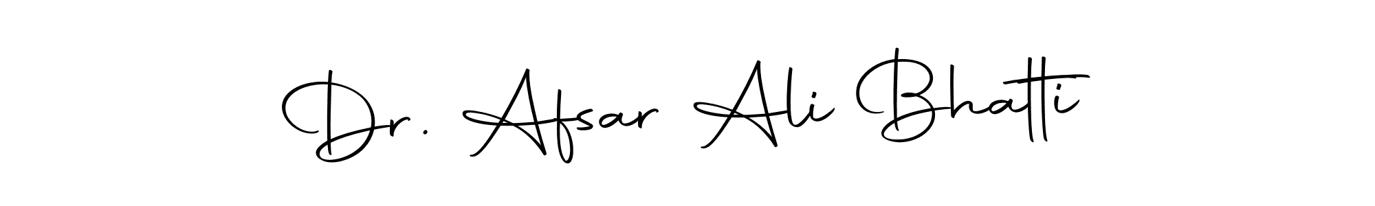 You should practise on your own different ways (Autography-DOLnW) to write your name (Dr. Afsar Ali Bhatti) in signature. don't let someone else do it for you. Dr. Afsar Ali Bhatti signature style 10 images and pictures png