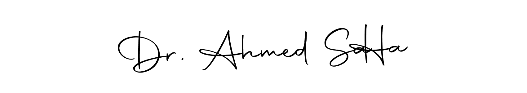 Also we have Dr. Ahmed Sa   Ha name is the best signature style. Create professional handwritten signature collection using Autography-DOLnW autograph style. Dr. Ahmed Sa   Ha signature style 10 images and pictures png