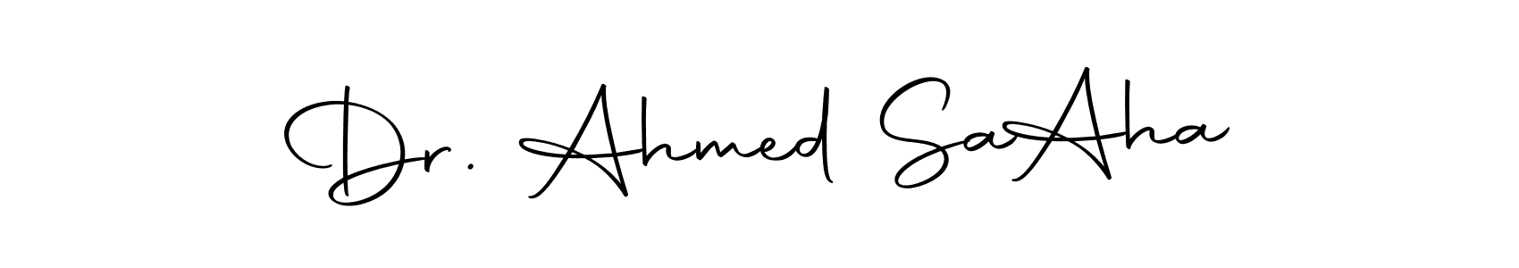 Design your own signature with our free online signature maker. With this signature software, you can create a handwritten (Autography-DOLnW) signature for name Dr. Ahmed Sa  Aha. Dr. Ahmed Sa  Aha signature style 10 images and pictures png