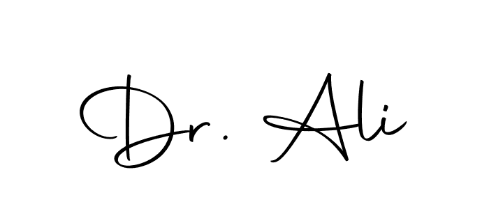 Make a beautiful signature design for name Dr. Ali. With this signature (Autography-DOLnW) style, you can create a handwritten signature for free. Dr. Ali signature style 10 images and pictures png