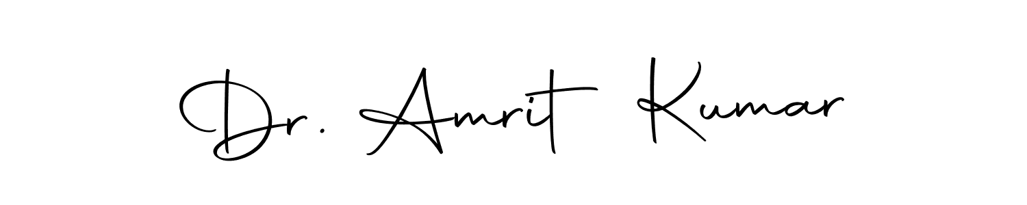 Make a beautiful signature design for name Dr. Amrit Kumar. With this signature (Autography-DOLnW) style, you can create a handwritten signature for free. Dr. Amrit Kumar signature style 10 images and pictures png