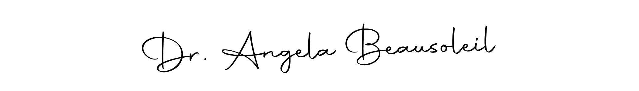 The best way (Autography-DOLnW) to make a short signature is to pick only two or three words in your name. The name Dr. Angela Beausoleil include a total of six letters. For converting this name. Dr. Angela Beausoleil signature style 10 images and pictures png