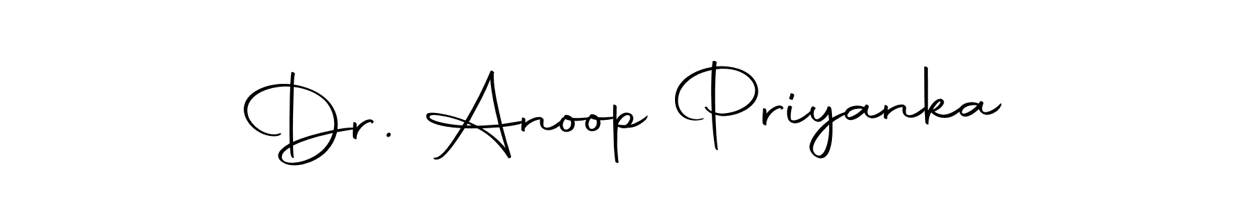 Also we have Dr. Anoop Priyanka name is the best signature style. Create professional handwritten signature collection using Autography-DOLnW autograph style. Dr. Anoop Priyanka signature style 10 images and pictures png