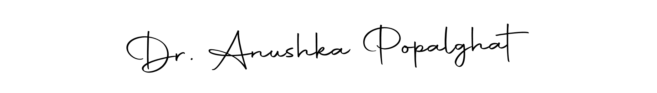 This is the best signature style for the Dr. Anushka Popalghat name. Also you like these signature font (Autography-DOLnW). Mix name signature. Dr. Anushka Popalghat signature style 10 images and pictures png