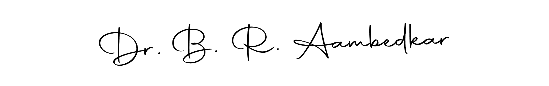 How to make Dr. B. R. Aambedkar signature? Autography-DOLnW is a professional autograph style. Create handwritten signature for Dr. B. R. Aambedkar name. Dr. B. R. Aambedkar signature style 10 images and pictures png