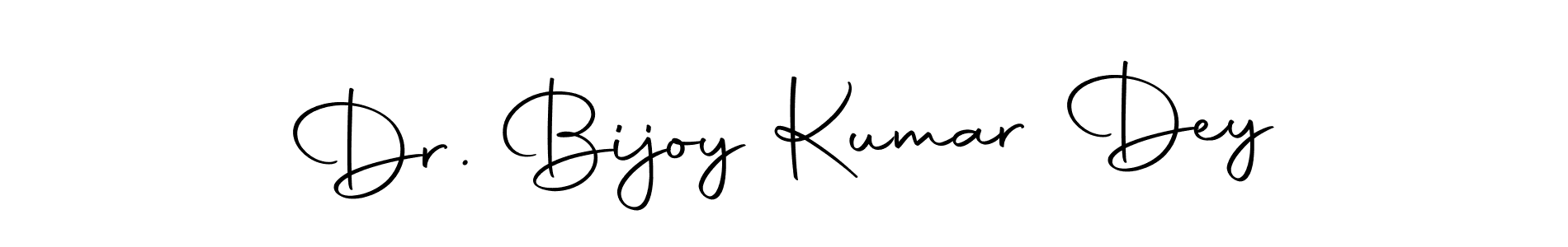 Create a beautiful signature design for name Dr. Bijoy Kumar Dey. With this signature (Autography-DOLnW) fonts, you can make a handwritten signature for free. Dr. Bijoy Kumar Dey signature style 10 images and pictures png