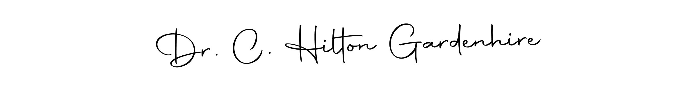 The best way (Autography-DOLnW) to make a short signature is to pick only two or three words in your name. The name Dr. C. Hilton Gardenhire include a total of six letters. For converting this name. Dr. C. Hilton Gardenhire signature style 10 images and pictures png