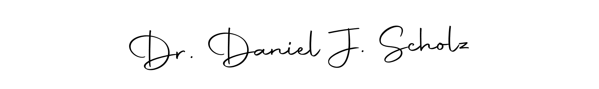 It looks lik you need a new signature style for name Dr. Daniel J. Scholz. Design unique handwritten (Autography-DOLnW) signature with our free signature maker in just a few clicks. Dr. Daniel J. Scholz signature style 10 images and pictures png