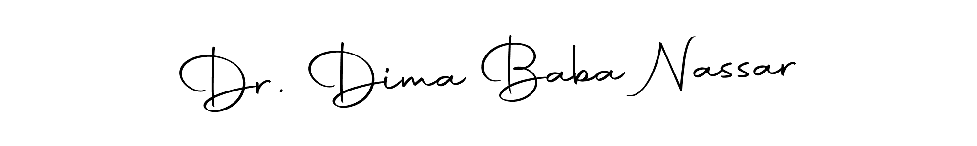 Check out images of Autograph of Dr. Dima Baba Nassar name. Actor Dr. Dima Baba Nassar Signature Style. Autography-DOLnW is a professional sign style online. Dr. Dima Baba Nassar signature style 10 images and pictures png