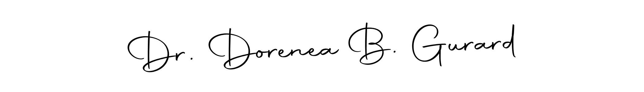 Make a beautiful signature design for name Dr. Dorenea B. Gurard. Use this online signature maker to create a handwritten signature for free. Dr. Dorenea B. Gurard signature style 10 images and pictures png