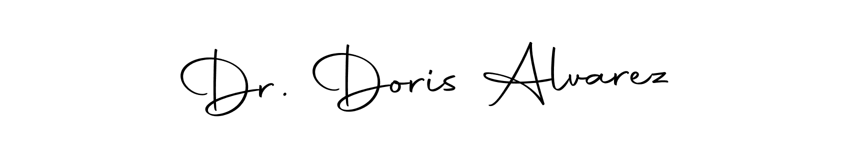 How to make Dr. Doris Alvarez signature? Autography-DOLnW is a professional autograph style. Create handwritten signature for Dr. Doris Alvarez name. Dr. Doris Alvarez signature style 10 images and pictures png