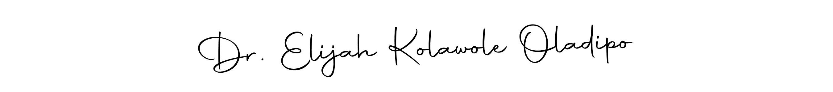 Also You can easily find your signature by using the search form. We will create Dr. Elijah Kolawole Oladipo name handwritten signature images for you free of cost using Autography-DOLnW sign style. Dr. Elijah Kolawole Oladipo signature style 10 images and pictures png