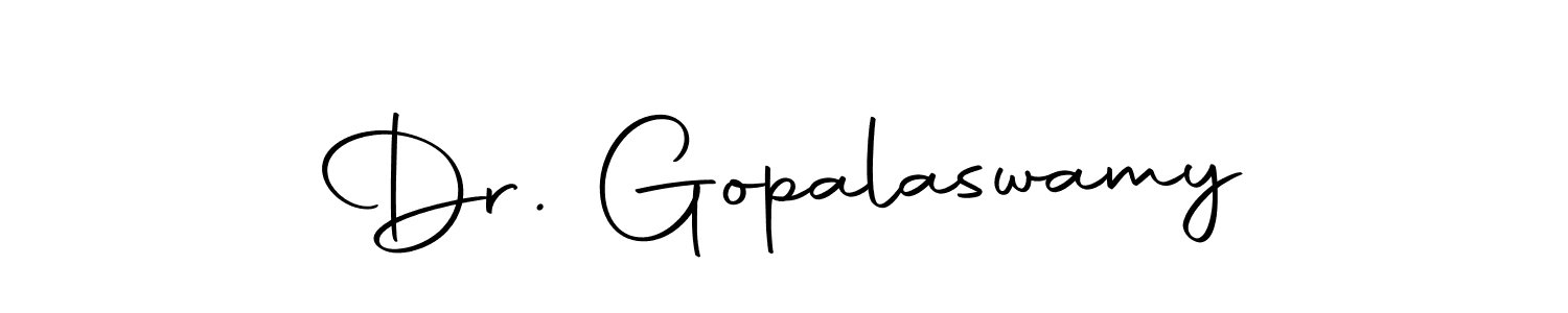 Once you've used our free online signature maker to create your best signature Autography-DOLnW style, it's time to enjoy all of the benefits that Dr. Gopalaswamy name signing documents. Dr. Gopalaswamy signature style 10 images and pictures png