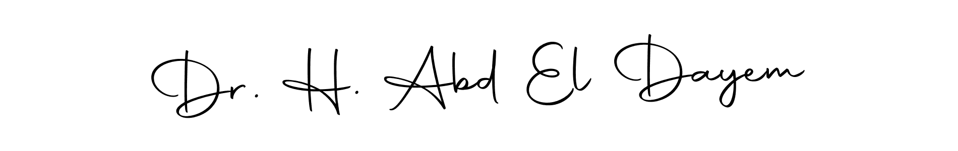 Once you've used our free online signature maker to create your best signature Autography-DOLnW style, it's time to enjoy all of the benefits that Dr. H. Abd El Dayem name signing documents. Dr. H. Abd El Dayem signature style 10 images and pictures png