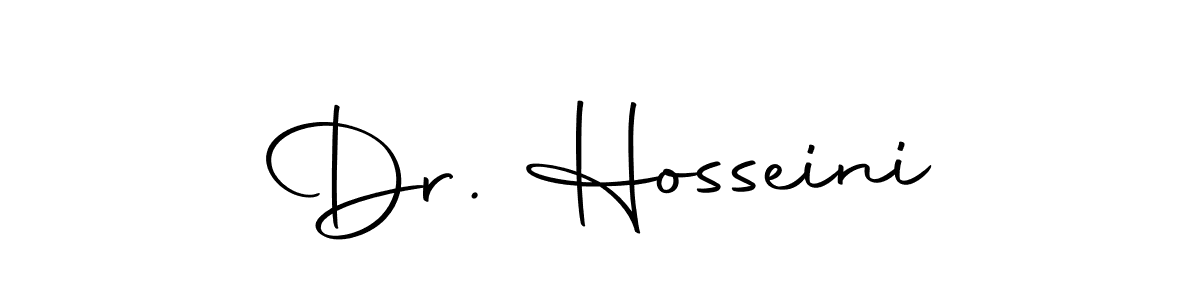 This is the best signature style for the Dr. Hosseini name. Also you like these signature font (Autography-DOLnW). Mix name signature. Dr. Hosseini signature style 10 images and pictures png