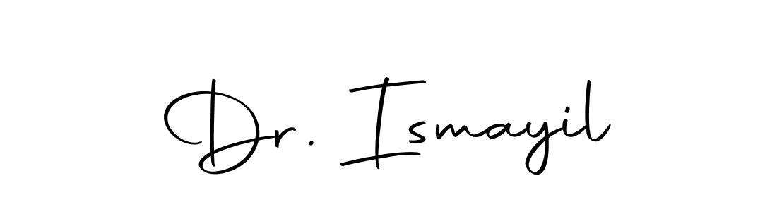 It looks lik you need a new signature style for name Dr. Ismayil. Design unique handwritten (Autography-DOLnW) signature with our free signature maker in just a few clicks. Dr. Ismayil signature style 10 images and pictures png