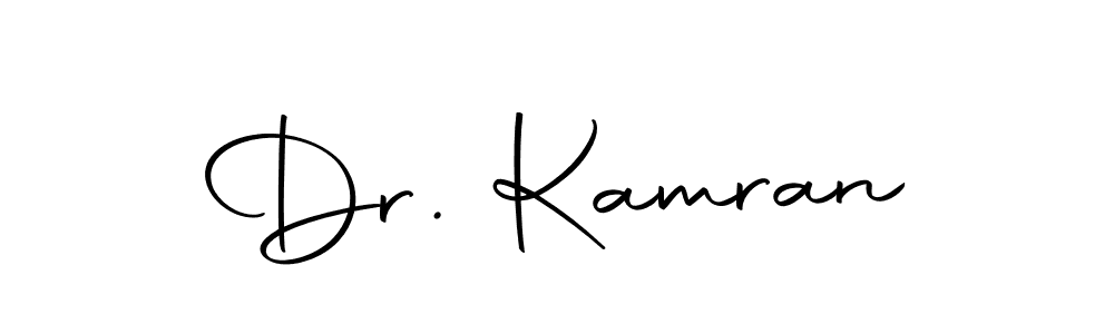 Make a beautiful signature design for name Dr. Kamran. Use this online signature maker to create a handwritten signature for free. Dr. Kamran signature style 10 images and pictures png