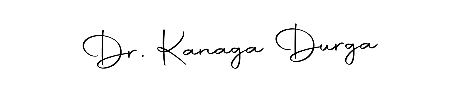 Dr. Kanaga Durga stylish signature style. Best Handwritten Sign (Autography-DOLnW) for my name. Handwritten Signature Collection Ideas for my name Dr. Kanaga Durga. Dr. Kanaga Durga signature style 10 images and pictures png