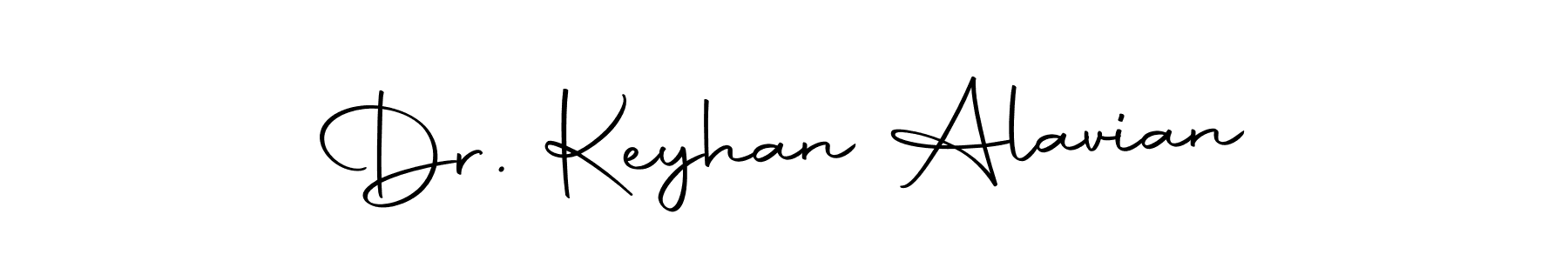 Design your own signature with our free online signature maker. With this signature software, you can create a handwritten (Autography-DOLnW) signature for name Dr. Keyhan Alavian. Dr. Keyhan Alavian signature style 10 images and pictures png