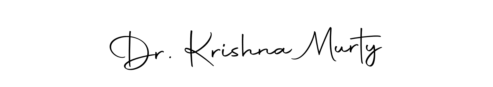 Make a beautiful signature design for name Dr. Krishna Murty. Use this online signature maker to create a handwritten signature for free. Dr. Krishna Murty signature style 10 images and pictures png