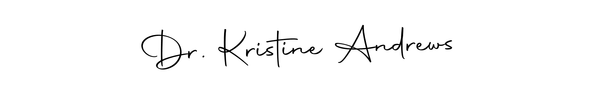 Similarly Autography-DOLnW is the best handwritten signature design. Signature creator online .You can use it as an online autograph creator for name Dr. Kristine Andrews. Dr. Kristine Andrews signature style 10 images and pictures png