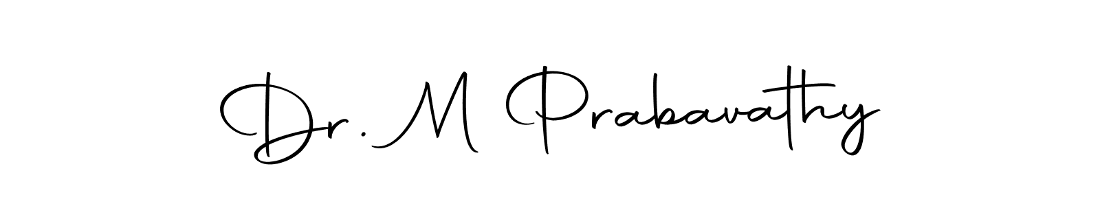 Dr. M Prabavathy stylish signature style. Best Handwritten Sign (Autography-DOLnW) for my name. Handwritten Signature Collection Ideas for my name Dr. M Prabavathy. Dr. M Prabavathy signature style 10 images and pictures png