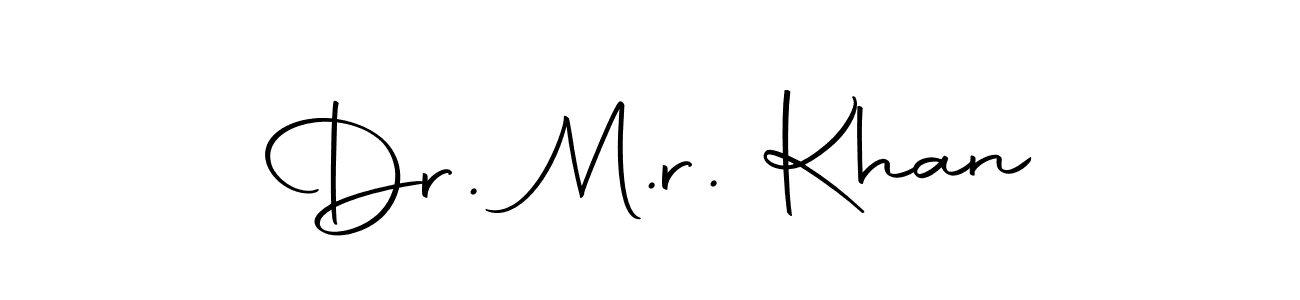 Dr. M.r. Khan stylish signature style. Best Handwritten Sign (Autography-DOLnW) for my name. Handwritten Signature Collection Ideas for my name Dr. M.r. Khan. Dr. M.r. Khan signature style 10 images and pictures png