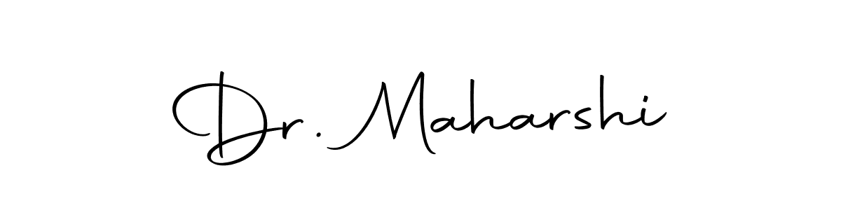 Create a beautiful signature design for name Dr. Maharshi. With this signature (Autography-DOLnW) fonts, you can make a handwritten signature for free. Dr. Maharshi signature style 10 images and pictures png