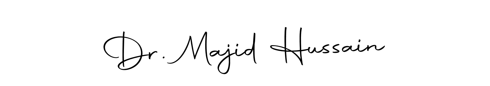 Autography-DOLnW is a professional signature style that is perfect for those who want to add a touch of class to their signature. It is also a great choice for those who want to make their signature more unique. Get Dr. Majid Hussain name to fancy signature for free. Dr. Majid Hussain signature style 10 images and pictures png