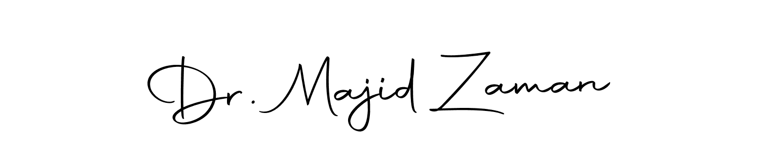 Similarly Autography-DOLnW is the best handwritten signature design. Signature creator online .You can use it as an online autograph creator for name Dr. Majid Zaman. Dr. Majid Zaman signature style 10 images and pictures png