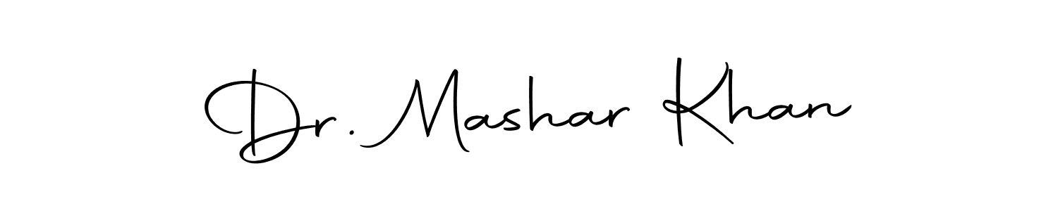 It looks lik you need a new signature style for name Dr. Mashar Khan. Design unique handwritten (Autography-DOLnW) signature with our free signature maker in just a few clicks. Dr. Mashar Khan signature style 10 images and pictures png