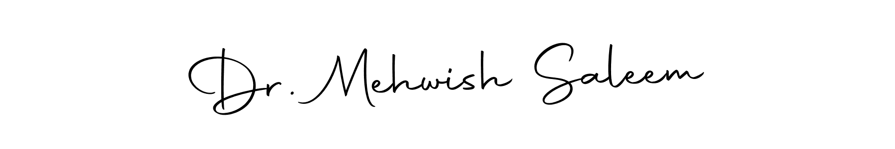 Here are the top 10 professional signature styles for the name Dr. Mehwish Saleem. These are the best autograph styles you can use for your name. Dr. Mehwish Saleem signature style 10 images and pictures png
