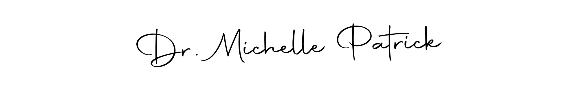 Once you've used our free online signature maker to create your best signature Autography-DOLnW style, it's time to enjoy all of the benefits that Dr. Michelle Patrick name signing documents. Dr. Michelle Patrick signature style 10 images and pictures png