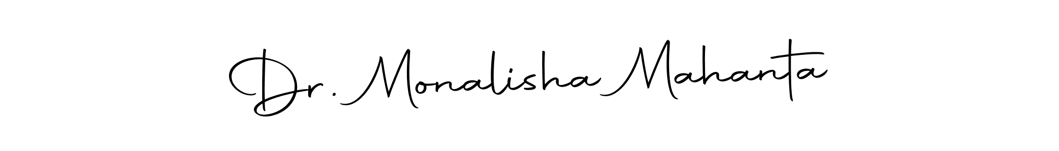 How to make Dr. Monalisha Mahanta signature? Autography-DOLnW is a professional autograph style. Create handwritten signature for Dr. Monalisha Mahanta name. Dr. Monalisha Mahanta signature style 10 images and pictures png