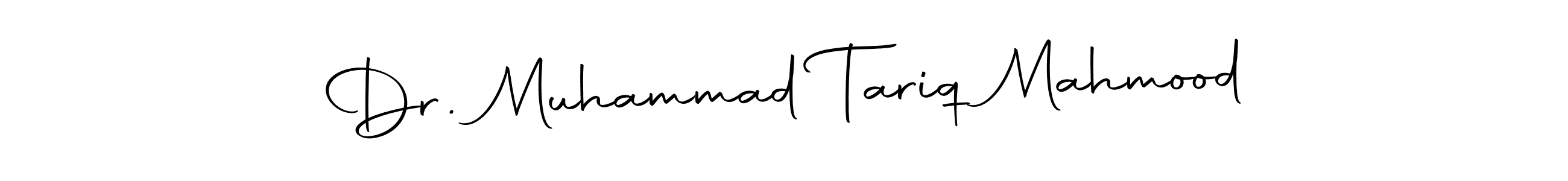 Dr. Muhammad Tariq Mahmood stylish signature style. Best Handwritten Sign (Autography-DOLnW) for my name. Handwritten Signature Collection Ideas for my name Dr. Muhammad Tariq Mahmood. Dr. Muhammad Tariq Mahmood signature style 10 images and pictures png